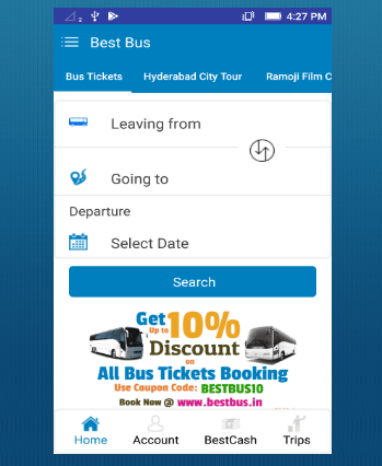 Bestbus App — Spark Infosys portfolio