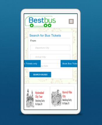 Bestbus App 1 — Spark Infosys portfolio
