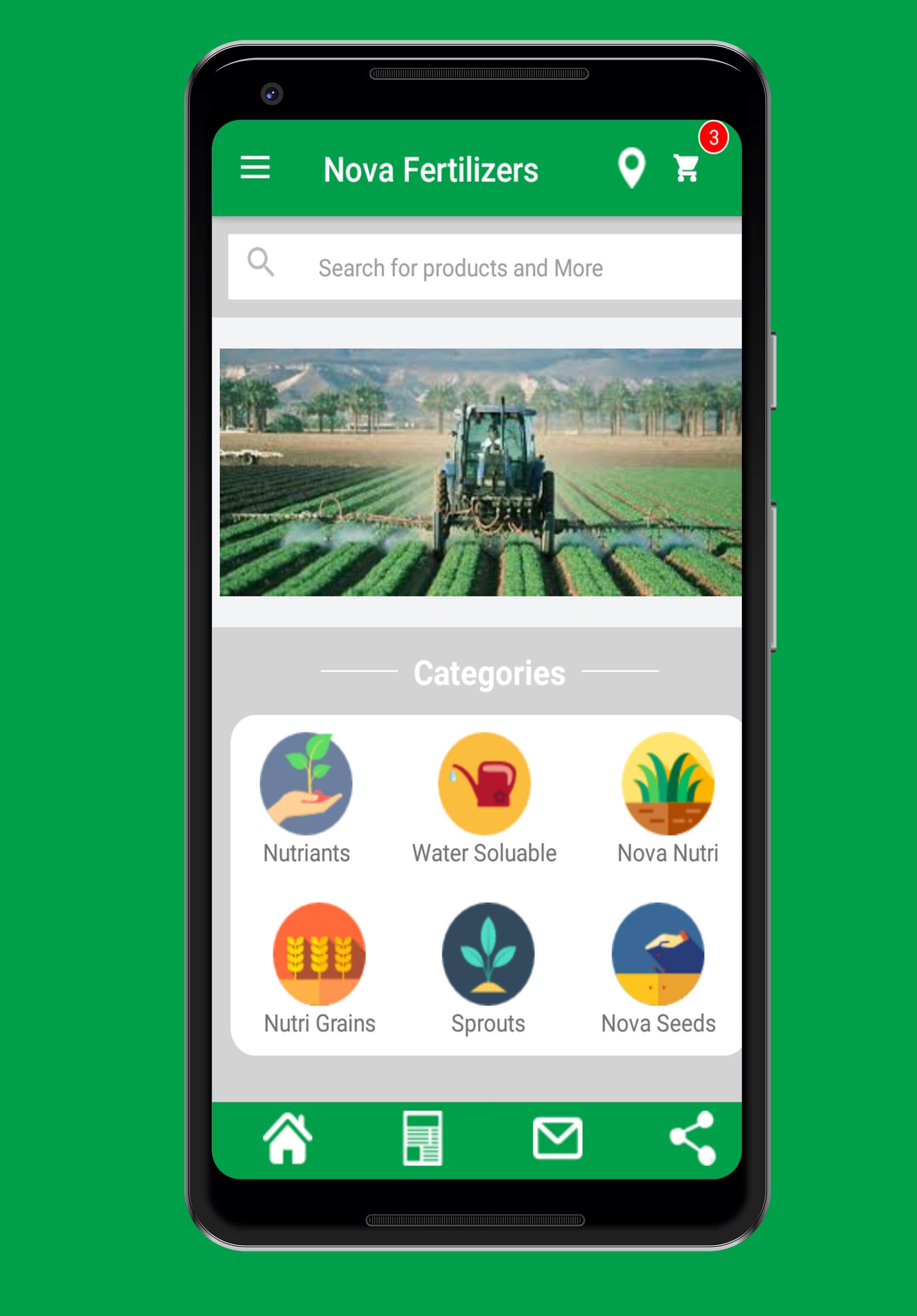 Nova Agitech — Spark Infosys portfolio