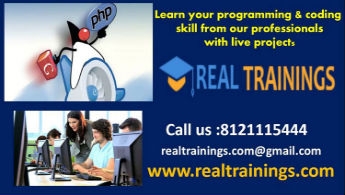 Real Trainings — Spark Infosys portfolio