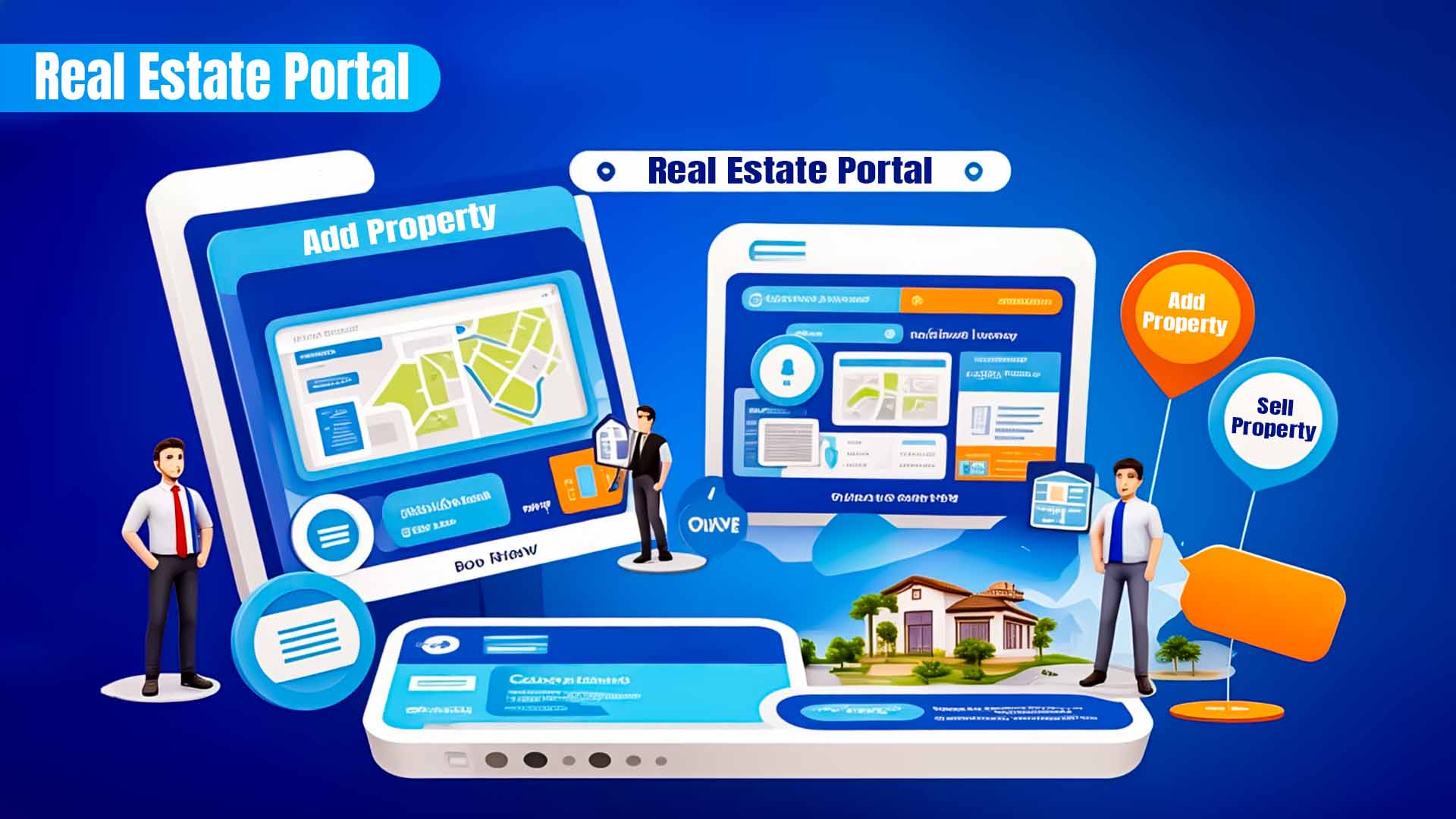 real estate portal designing and development
