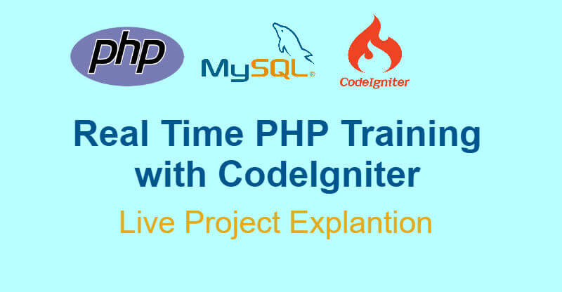 real time php training
